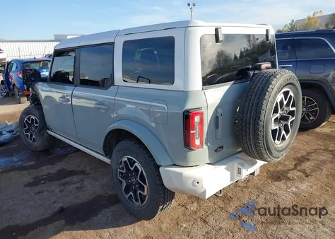 2024 Ford Bronco Outer Banks z USA, uszkodzony, nr VIN 1FMDE8BHXRLB22943